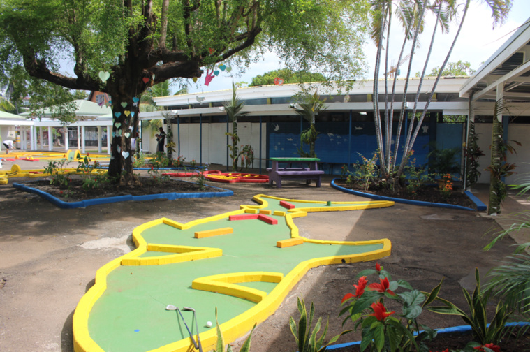 Le 1er mini-golf scolaire inauguré Le 1er mini-golf scolaire inauguré