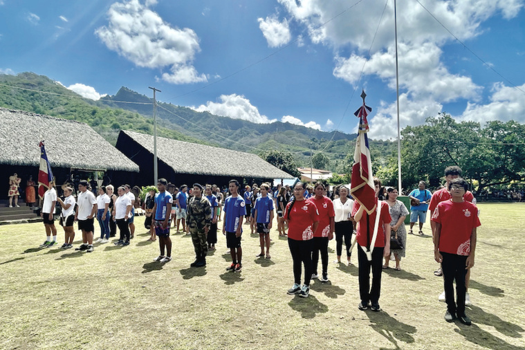 La mémoire des combattants perpétuée jusqu'à Atuona La mémoire des combattants perpétuée jusqu'à Atuona