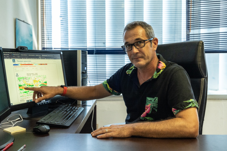 Sébastien Hugony, ingénieur des travaux de la météorologie à Météo France, interpelle sur une sécheresse qui dure depuis maintenant cinq ans. Sébastien Hugony, ingénieur des travaux de la météorologie à Météo France, interpelle sur une sécheresse qui dure depuis maintenant cinq ans.