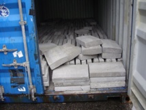 Le poids du conteneur était le bon : 20 tonnes, mais la marchandise n'était pas du tour celle attendue par l'entreprise de Tahiti.