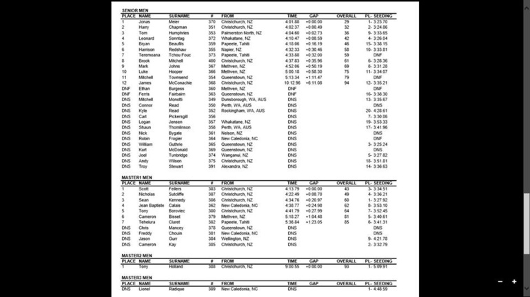 Nouvelle-Zélande: 3 coureurs tahitiens aux océanias de VTT