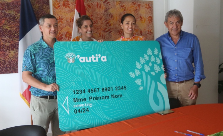 Aides sociales : 500 cartes 'Auti’a seront éditées en 2022 Aides sociales : 500 cartes 'Auti’a seront éditées en 2022