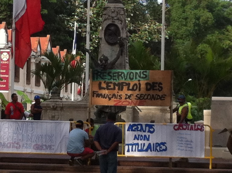 Manifestation musclée devant le Haut-commissariat Manifestation musclée devant le Haut-commissariat