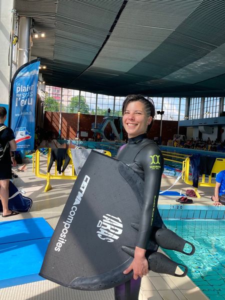 En juillet dernier déjà lors des championnats du monde en Serbie, Hinatea Penilla Marere avait brillé en décrochant deux top 10 lors de la compétition. (© Facebook Hinatea Penilla Marere)