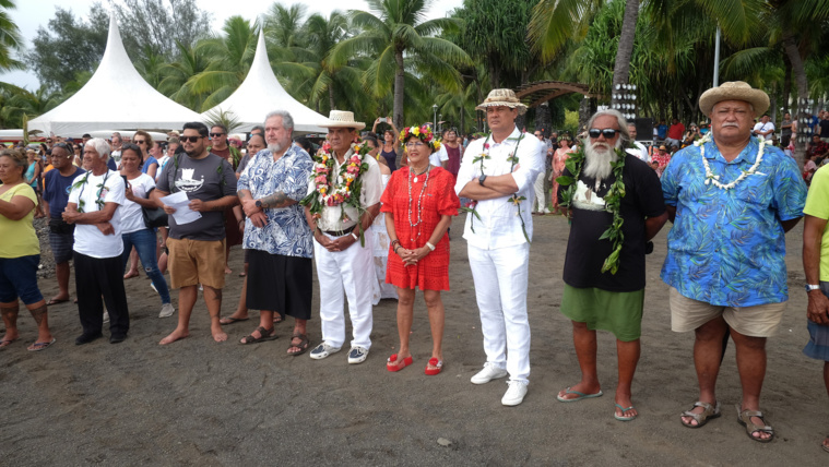 L'arrivée de Hōkūle'a et Hikianalia à Papeete
