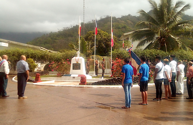 Le 8-Mai commémoré à Atuona Le 8-Mai commémoré à Atuona