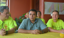 Teva Rohfritsch en conférence de presse ce mardi après-midi à Punaauia. Teva Rohfritsch en conférence de presse ce mardi après-midi à Punaauia.