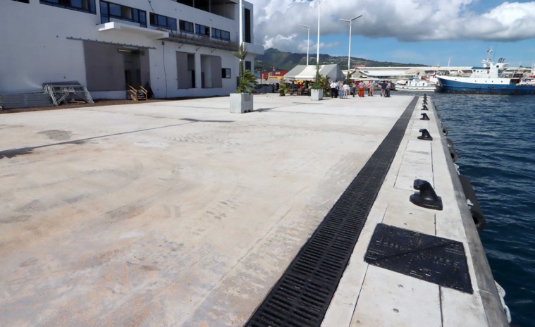 Le port de pêche s’élargit à l’est Le port de pêche s’élargit à l’est