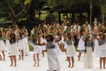 Concours de Orero dans les jardins de l’assemblée