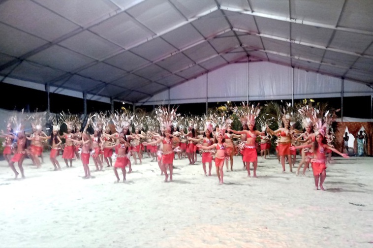 L'école Hivaiti a fait le show à Bora Bora