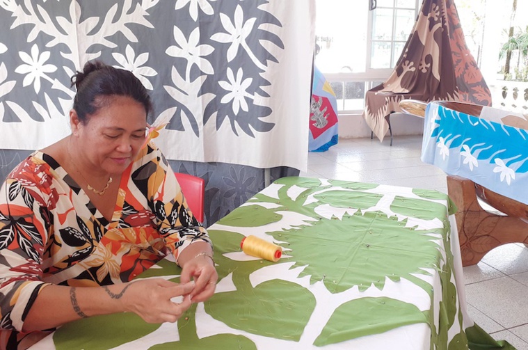 L'art du tifaifai s’expose à Raiatea