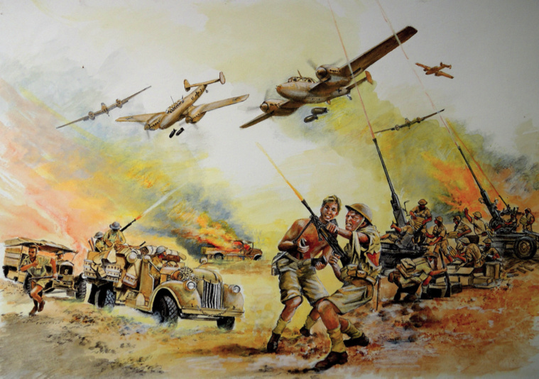 Il y a 80 ans, le reo Tahiti au secours de Bir Hakeim Il y a 80 ans, le reo Tahiti au secours de Bir Hakeim