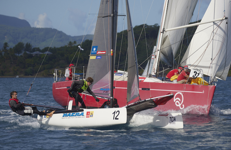 Tour de passe-passe sur la Tahiti Pearl Regatta