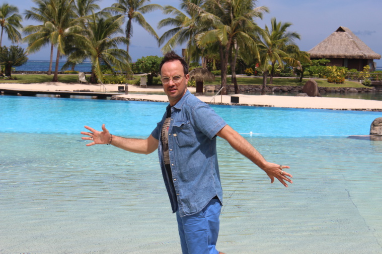 Photographie prise en 2018 lors de sa première venue à Tahiti.