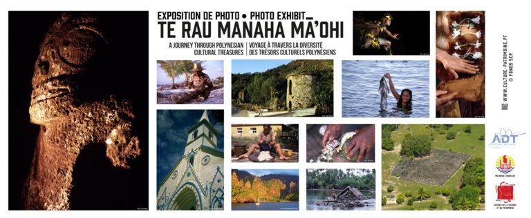 Exposition de photos "Te Rau Manaha Mä'ohi" à l'aéroport de Tahiti-Faa'a