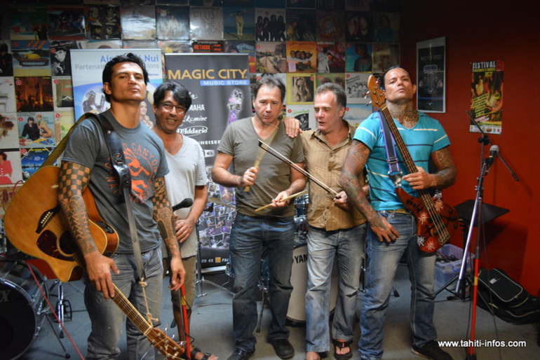 Tikahiri : le rock gothique polynésien à l’assaut de l’Europe Tikahiri : le rock gothique polynésien à l’assaut de l’Europe