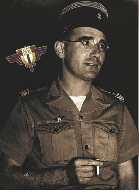 Le colonel Félix Broche, commandant du bataillon du Pacifique.
