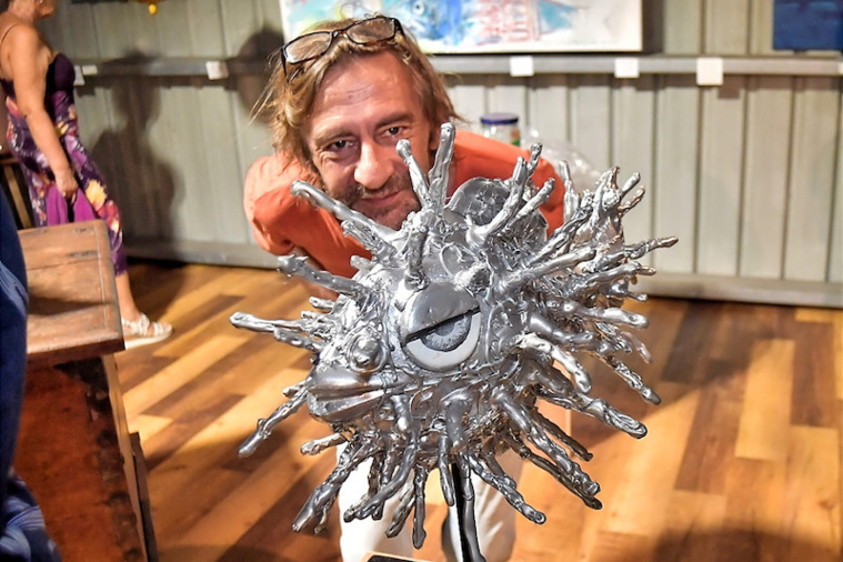 Artistes engagés pour l’océan à la galerie Kaiki & Co de Taravao Artistes engagés pour l’océan à la galerie Kaiki & Co de Taravao