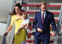 Après la Nouvelle-Zélande, William, Catherine et George en Australie Après la Nouvelle-Zélande, William, Catherine et George en Australie