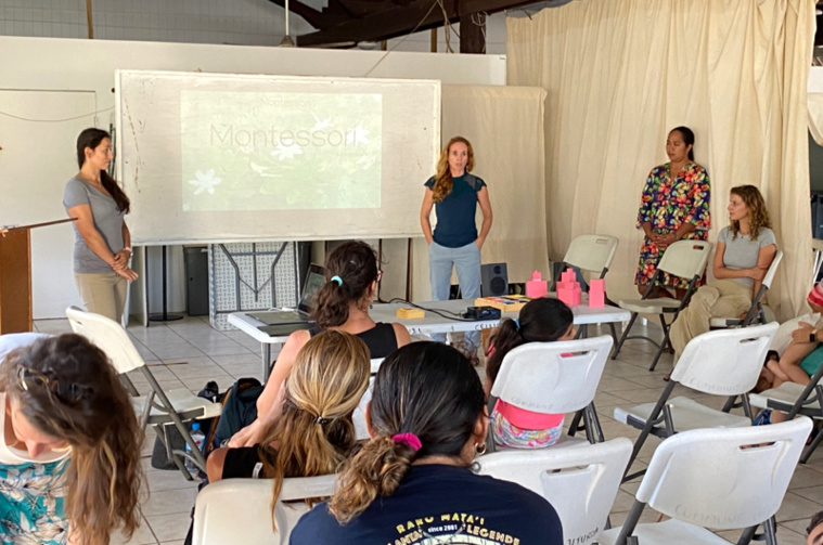 Une école Montessori ouvre ses portes à Raiatea Une école Montessori ouvre ses portes à Raiatea