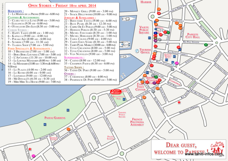 Les commerces ouverts Vendredi saint Les commerces ouverts Vendredi saint