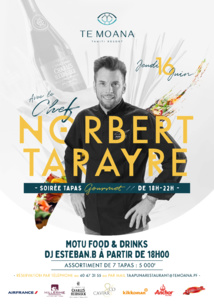 Norbert Tareyre : "Cuisiner c’est se mettre à la portée des autres" Norbert Tareyre : "Cuisiner c’est se mettre à la portée des autres"