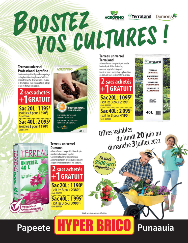 Aménagez et boostez votre jardin avec Hyper Brico ! Aménagez et boostez votre jardin avec Hyper Brico !