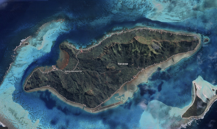 Chailloux largement devant à Raivavae