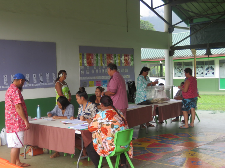 Tematai Le Gayic de loin majoritaire à Moorea