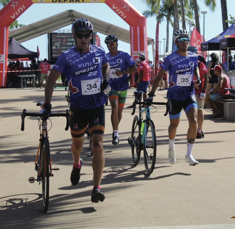 52 équipes ont participé au Vini Sprint dimanche matin au parc Aorai Tini Hau.