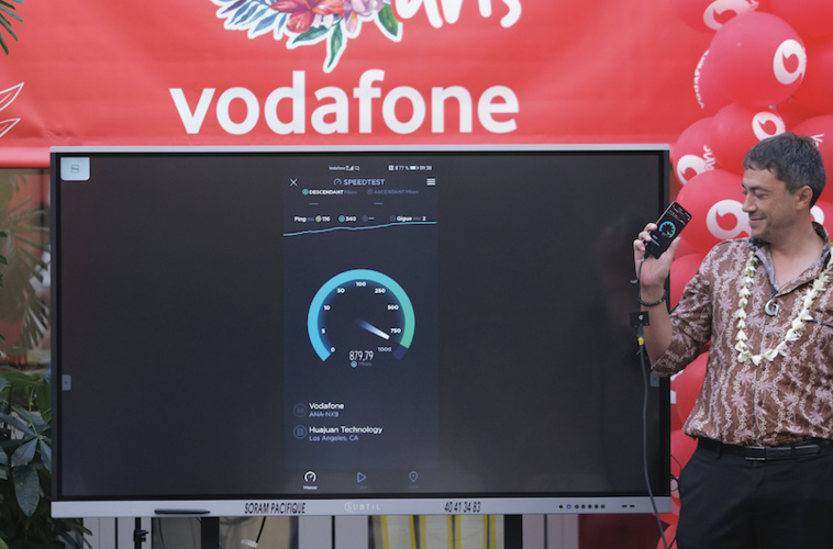 ​Recours, 5G, va'a, forfaits illimités… Vodafone fait le show pour ses 9 ans