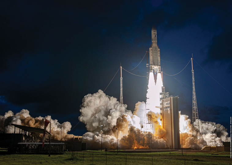 JM GUILLON / Arianespace - ESA – CNES / AFP