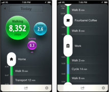 Facebook achète l'application Moves qui surveille l'activité physique Facebook achète l'application Moves qui surveille l'activité physique