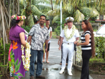 Première rencontre officielle entre l’administrateur des îles du vent et le conseil municipal de Teva i Uta