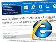 Microsoft diffuse un correctif pour la faille de sécurité d'Internet Explorer
