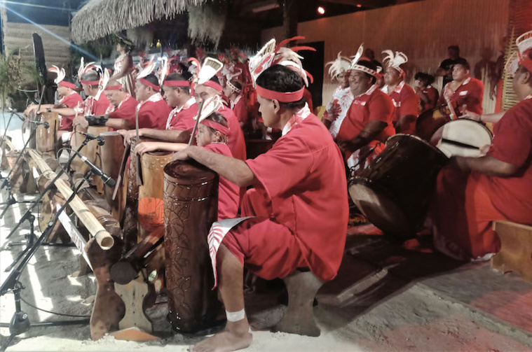 L'orchestre de Tiipoto Bora Bora.
