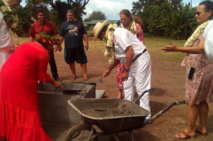 Escale "inaugurations" à Hiva Oa Escale "inaugurations" à Hiva Oa