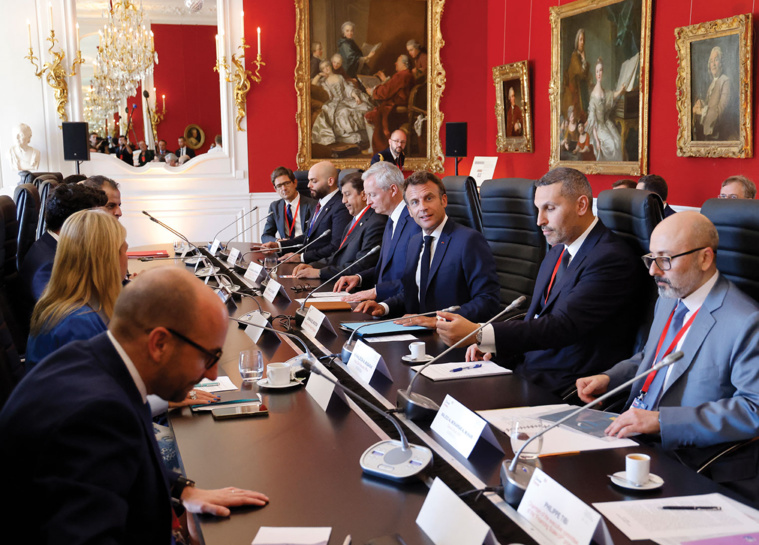 Ludovic MARIN / POOL / AFP Ludovic MARIN / POOL / AFP