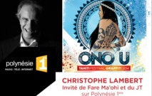 Christophe Lambert, invité de Fare Ma’ohi et du JT sur Polynésie 1ère