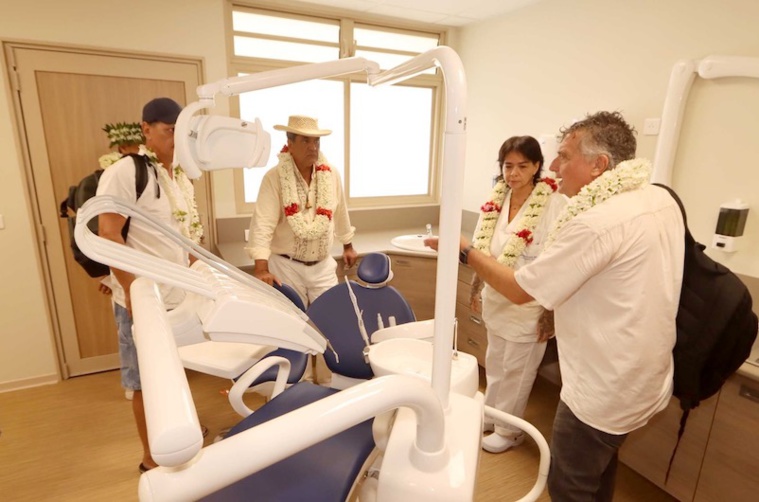 Le nouveau centre médical dispose d'équipements modernes. IL a été confinancé par l'État et le Pays pour un montant de 300 millions de Fcfp. Le nouveau centre médical dispose d'équipements modernes. IL a été confinancé par l'État et le Pays pour un montant de 300 millions de Fcfp.