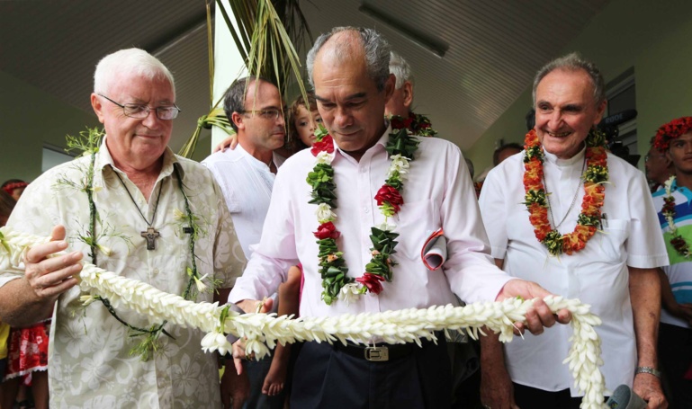 Inauguration du lycée Sacré cœur à Taravao Inauguration du lycée Sacré cœur à Taravao