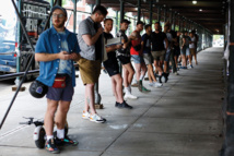 A New York, longues files d'attente pour se faire vacciner contre la variole du singe A New York, longues files d'attente pour se faire vacciner contre la variole du singe