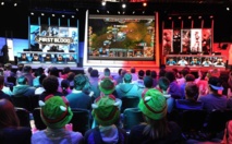 Le tournoi "League of Legends" de jeu video, le 8 mai 2014 à la salle du Zénith, Paris. Le tournoi "League of Legends" de jeu video, le 8 mai 2014 à la salle du Zénith, Paris.