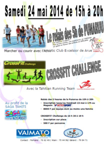 Relais 5 heures de Punaruu en faveur de la SAGA TAHITI Relais 5 heures de Punaruu en faveur de la SAGA TAHITI