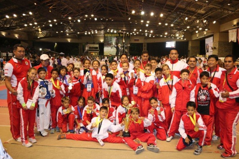 21ème ‘International Taekwondo Festival’ : Carton plein à Los Angeles pour l'équipe de Tahiti Benjamins-Minimes. 21ème ‘International Taekwondo Festival’ : Carton plein à Los Angeles pour l'équipe de Tahiti Benjamins-Minimes.