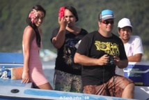 Lionel Teihotu avec Miss Punaauia Lionel Teihotu avec Miss Punaauia