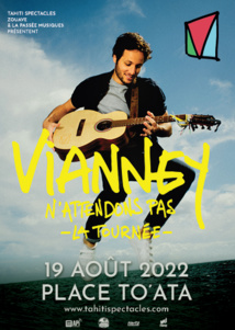 Vianney de retour à Tahiti Vianney de retour à Tahiti