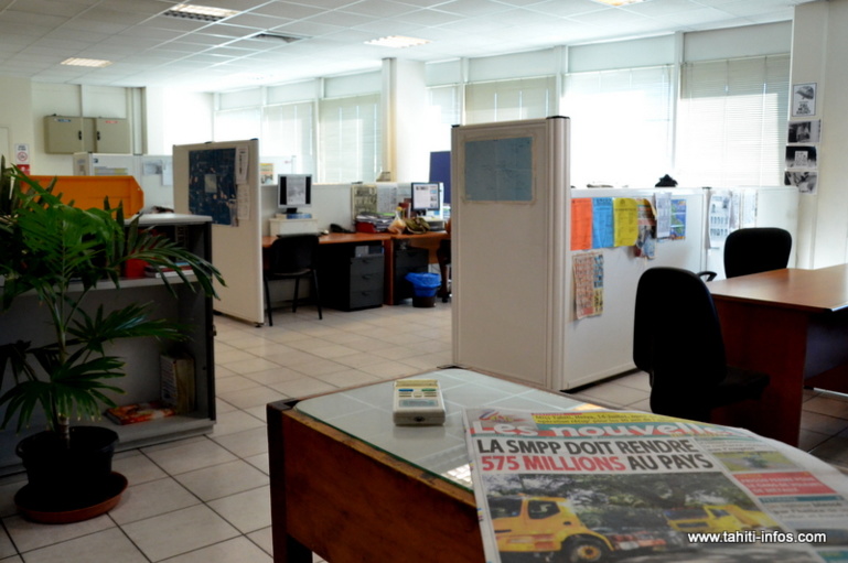 La rédaction du quotidien Les Nouvelles de Tahiti, jeudi matin 22 mai La rédaction du quotidien Les Nouvelles de Tahiti, jeudi matin 22 mai