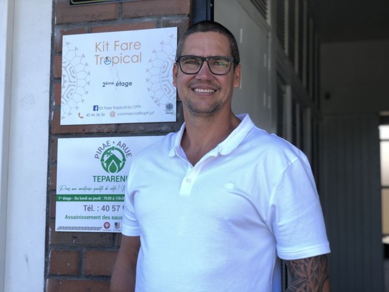 le directeur commercial de Kit Fare Tropical, Charles Nordhoff.