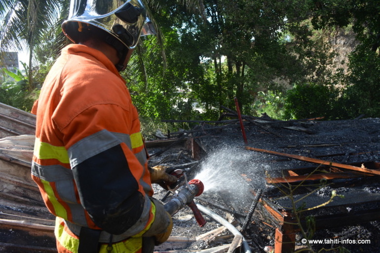 La maison a disparu dans les flammes en 20 minutes
